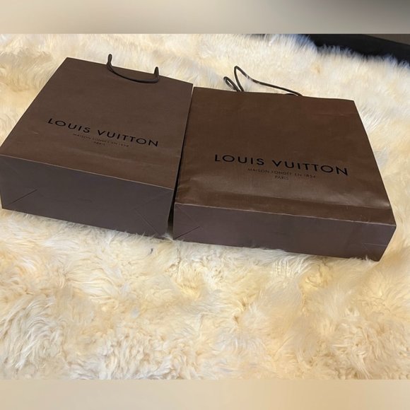 Set of 2 Louis vuitton shopping bags Authentic - Picture 2 of 6